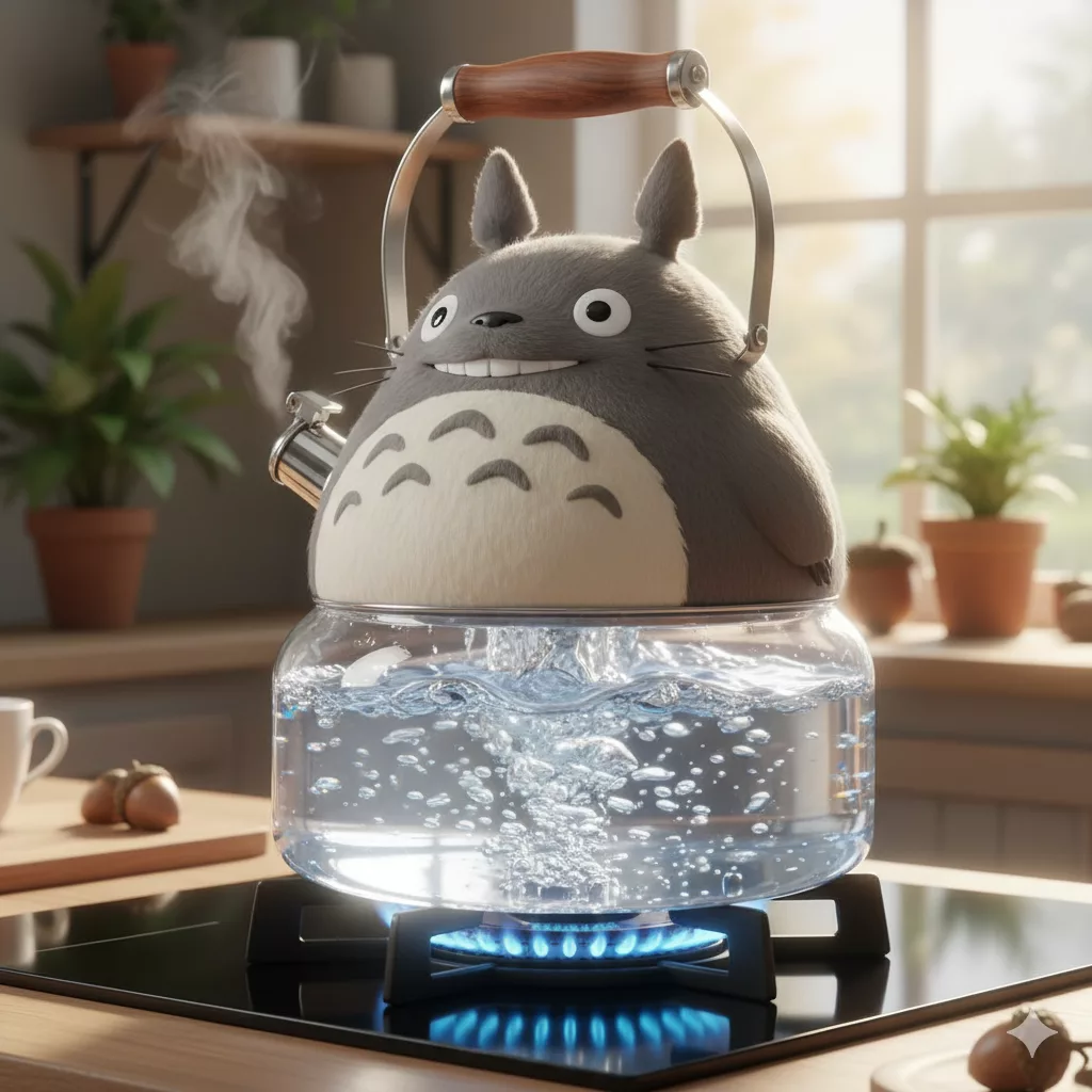 Cartoon Kettle