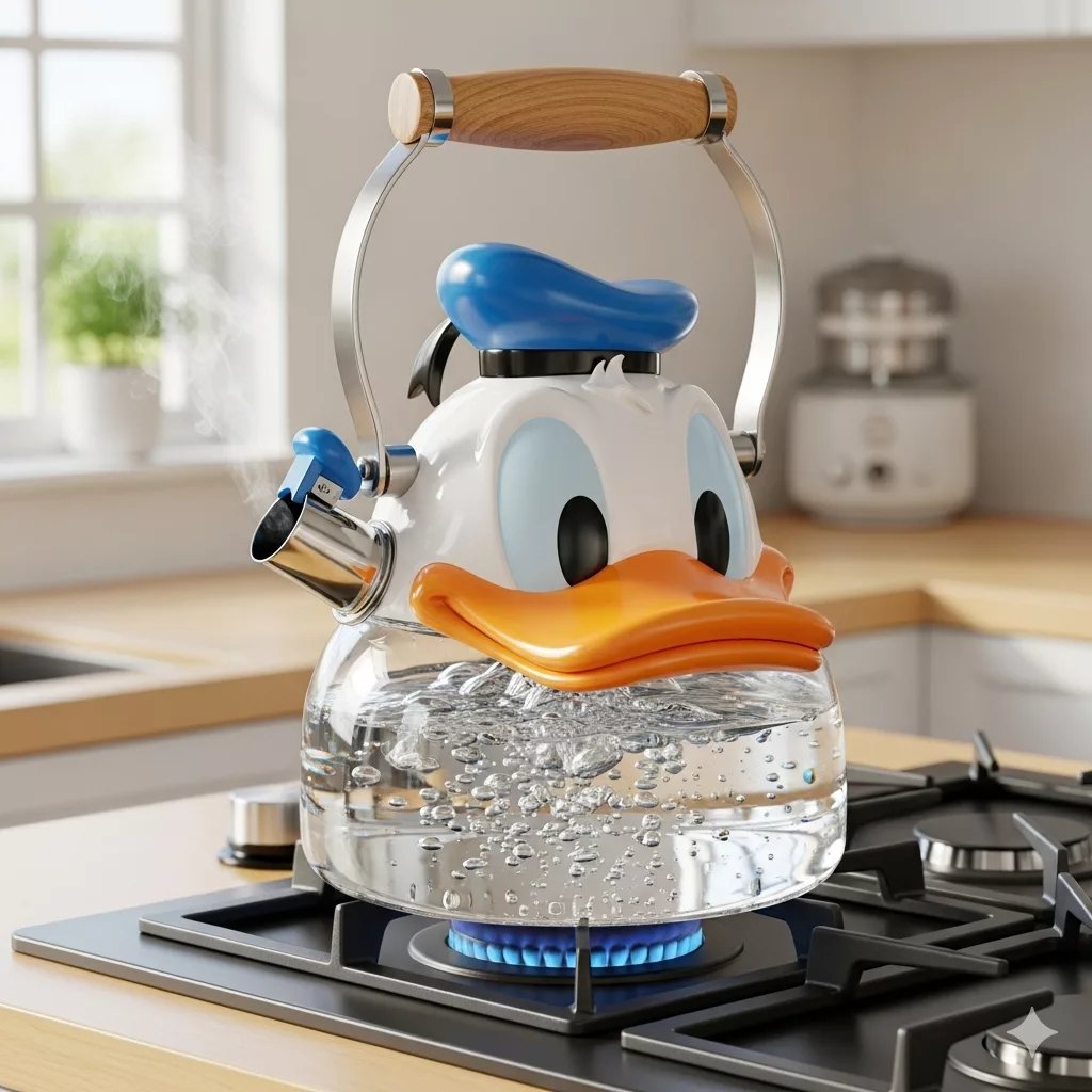 Cartoon Kettle