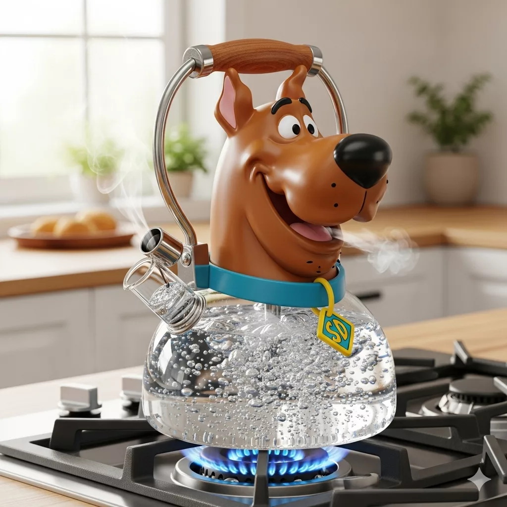 Cartoon Kettle
