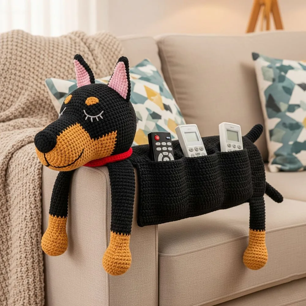Handmade Dog Sofa Organizer