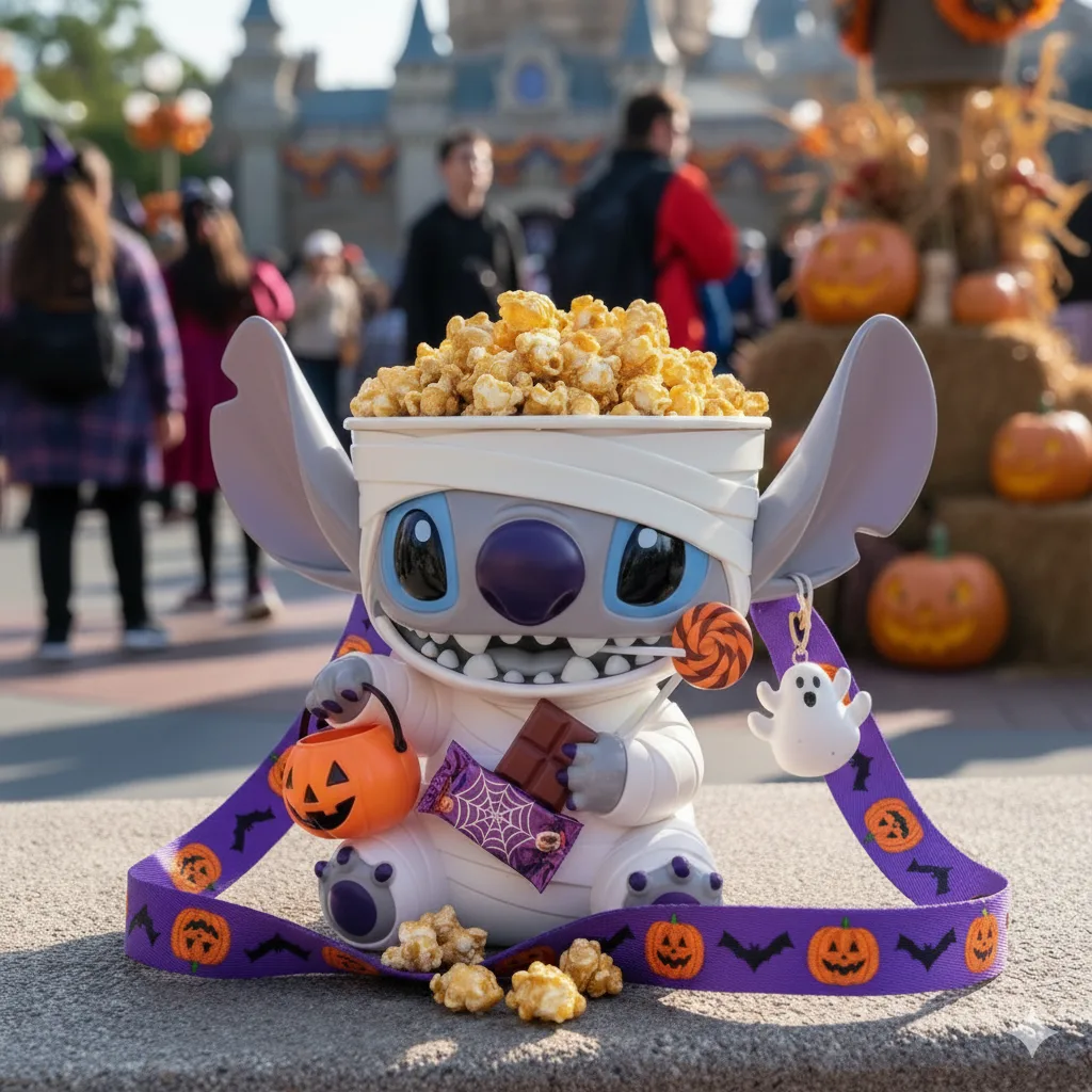 Stitch Mummy Popcorn Bucket 3